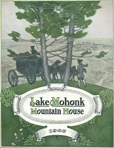 Lake Mohonk Mountain House 1903. Artist: Binner Engraving Co