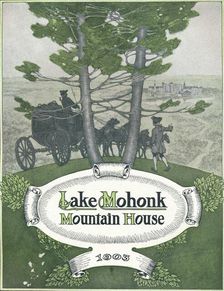 Lake Mohonk Mountain House 1903. Artist: Binner Engraving Co