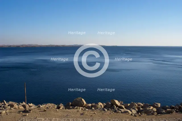 Lake Nasser, Aswan, Egypt, 2003. Creator: Unknown.