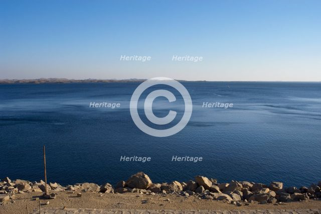 Lake Nasser, Aswan, Egypt, 2003. Creator: Unknown.