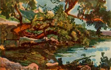 Lake Nemi 1830s? (1965). Creator: Aleksandr Ivanov