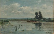 Lake near Loosdrecht, 1887. Creator: Willem Roelofs