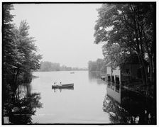 Lake Nonotuck, Mt. Mount Holyoke College, South Hadley, Mass., c1908. Creator: Unknown