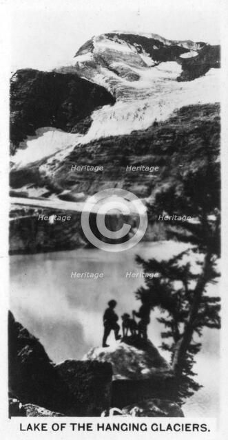 Lake of the Hanging Glaciers, Canada, c1920s. Artist: Unknown