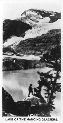 Lake of the Hanging Glaciers, Canada, c1920s