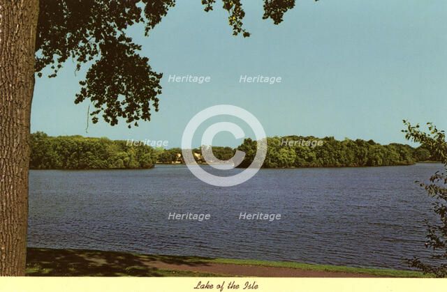 Lake of the Isles, Minneapolis, Minnesota, USA, 1970. Artist: Unknown