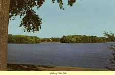 Lake of the Isles, Minneapolis, Minnesota, USA, 1970