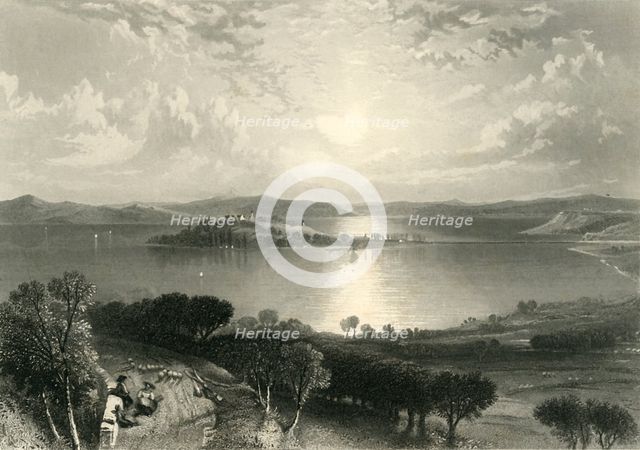 'Lake of Constanz', c1872. Creator: A Willmore.