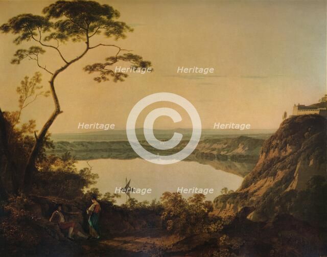 'Lake of Nemi', c1761, (1938). Artist: Richard Wilson.