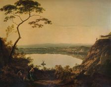 Lake of Nemi c1761, (1938). Artist: Richard Wilson