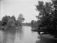 Lake, Palmer Park, Detroit, The, between 1900 and 1906. Creator: Unknown