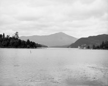 Lake Placid and Whiteface Mountain, Adirondack Mts., N.Y., between 1900 and 1910. Creator: Unknown