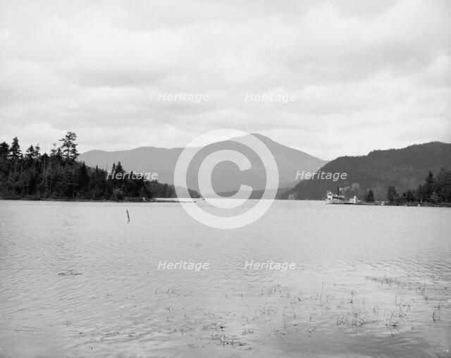 Lake Placid and Whiteface Mountain, Adirondack Mts., N.Y., between 1900 and 1910. Creator: Unknown.