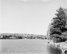 Lake Quinsigamond, Worcester, Mass., between 1900 and 1906. Creator: Unknown
