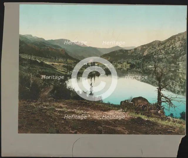 Lake San Cristoval [sic], c1898. Creator: William H. Jackson.