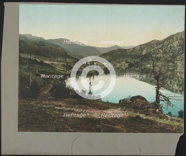 Lake San Cristoval [sic], c1898. Creator: William H. Jackson.