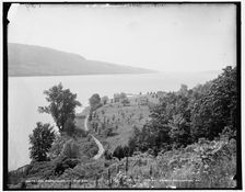 Lake Skaneateles, N.Y., east side, c1900. Creator: Unknown