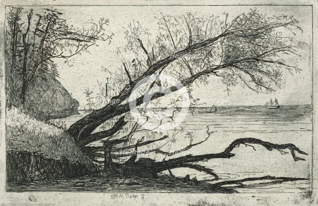 Lake Shore, Cleveland, 20th century. Creator: Otto H. Bacher (American, 1856-1909).