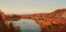 Lake Shawangunk, 1863. Creator: Worthington Whittredge