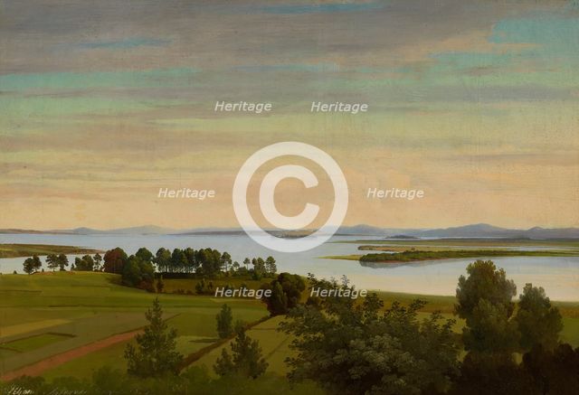 Lake Siljan. Study. Creator: Gustav Wilhelm Palm.
