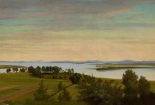 Lake Siljan. Study. Creator: Gustav Wilhelm Palm