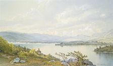 Lake Squam and the Sandwich Mountains, 1872. Creator: William Trost Richards