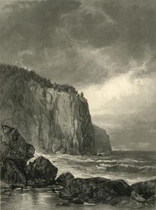 Lake Superior, (Entrance to Baptism Bay) 1872. Creator: Robert Hinshelwood
