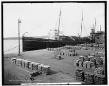 Lake Superior smelter and dock, Dollar Bay, Mich., c1906. Creator: Unknown