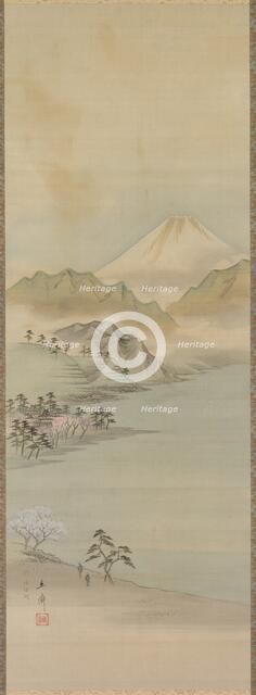 Lake Suwa, 19th century. Creator: Ando Hiroshige (Japanese, 1797-1858).