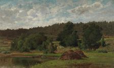 Lakeside Landscape, 1877. Creator: Hjalmar Munsterhjelm