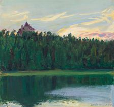Lakeside Landscape, 1911. Creator: Akseli Gallen-Kallela