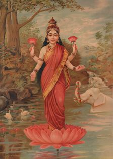 Lakshmi, 1894. Creator: Unknown