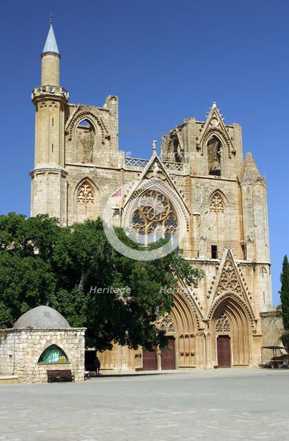 Lala Mustafa Pasha Mosque, Famagusta, North Cyprus.