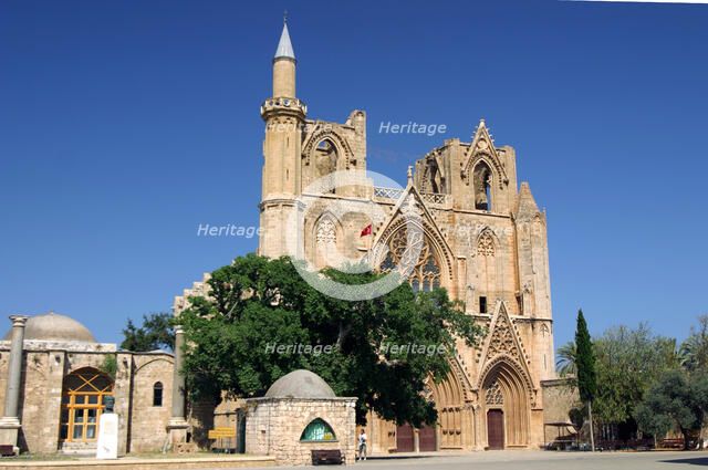 Lala Mustafa Pasha Mosque, Famagusta, North Cyprus.