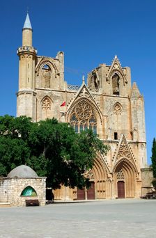 Lala Mustafa Pasha Mosque, Famagusta, North Cyprus. Creator: Peter Thompson
