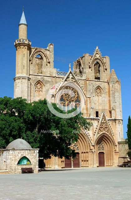Lala Mustafa Pasha Mosque, Famagusta, North Cyprus. Creator: Peter Thompson.