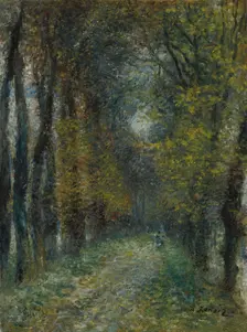 L'allée couverte, 1872. Artist: Renoir, Pierre Auguste (1841-1919)