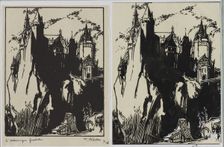 LAllemagne feedale, 1914. Creator: Auguste Louis Lepère (French, 1849-1918)