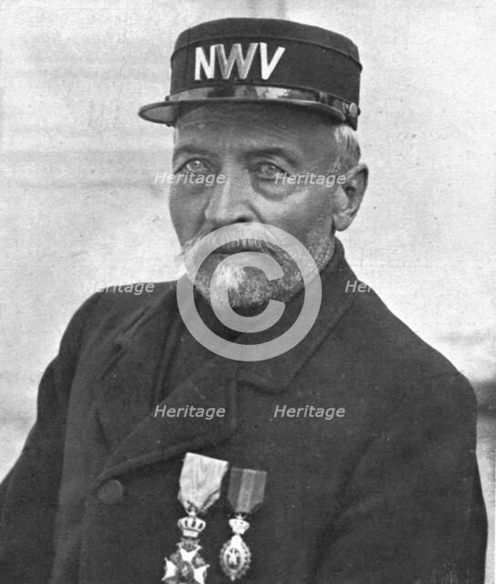 ''L'Alliance avec la mer; M Karel Cogge, qui assura l'inondation de la region de Nieuport', 1914. Creator: Polinet.