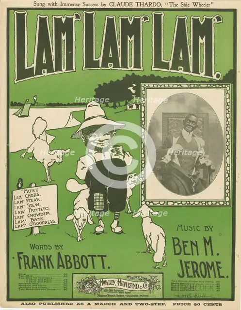 'Lam', Lam', Lam'', 1900. Creator: Bert Cobb.