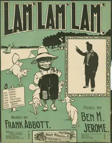 Lam Lam Lam' 1900. Creator: Bert Cobb