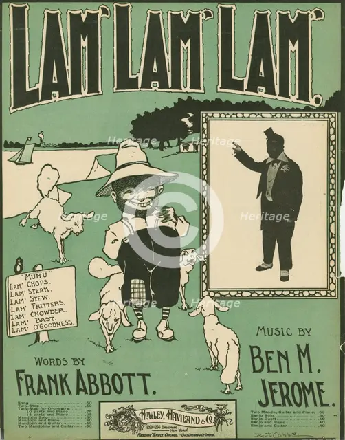 'Lam', Lam', Lam'', 1900. Creator: Bert Cobb.