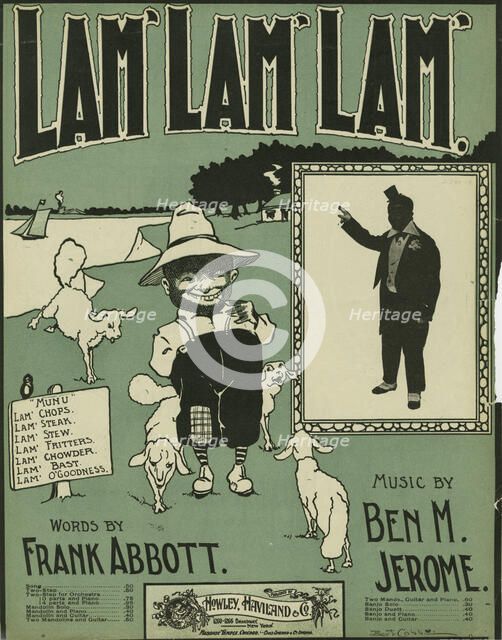 'Lam', Lam', Lam'', 1900. Creator: Bert Cobb.