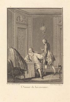 L'amant de lui-mesme, 1778. Creator: Jean Baptiste Blaise Simonet