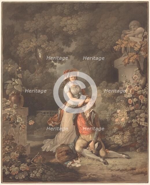 L'Amant surpris. Creator: Charles-Melchior Descourtis.