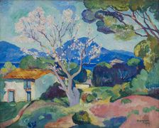 L'Amandier en fleurs, 1907. Creator: Manguin, Henri Charles (1874-1949)