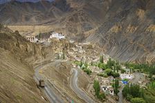 Lamayuru monastery, Ladakh, India, 2023. Creator: Peter Thompson