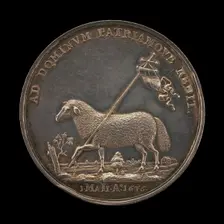 Lamb of the Redeemer [reverse], 1676. Creator: Christoph Sucro