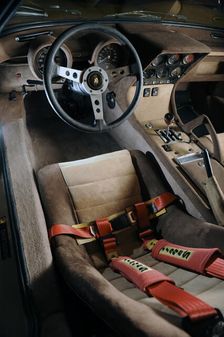 Lamborghini Miura p400s 1970 . Artist: Simon Clay