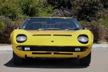 Lamborghini Miura p400s 1970 . Artist: Simon Clay